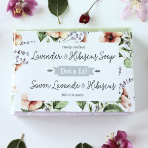 Lavender & Hibiscus Soap