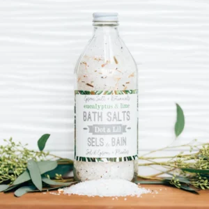 Eucalyptus & Lime Bath Salt