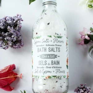Lavander & Hibiscus Bath Salt